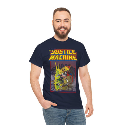 Justice Machine T-Shirt - John Byrne Art - Comico Comics