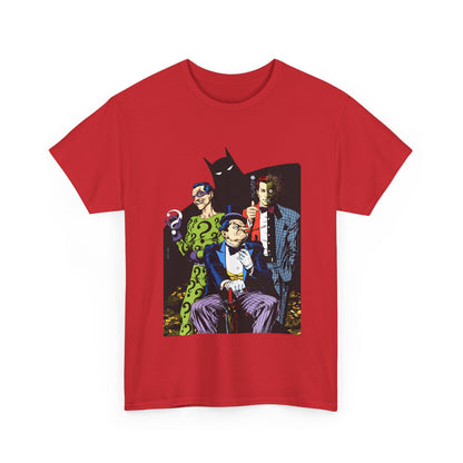 Riddler, Two-Face, Penguin T-Shirt - Brian Bolland Art - DC Comics