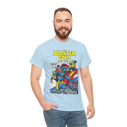 Booster Gold T-Shirt - Dan Jurgens & John Byrne Art - Superman - DC Comics