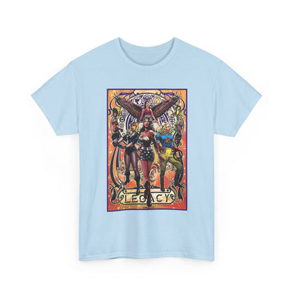 Justice Society T-Shirt - Tony Harris Art - Wonder Woman, Liberty Belle, Black Canary, Hawkgirl - JSA - DC Comics