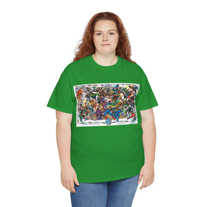 Avengers T-Shirt - George Perez Art - Poster Art of Basically Every Avenger - Marvel Comics