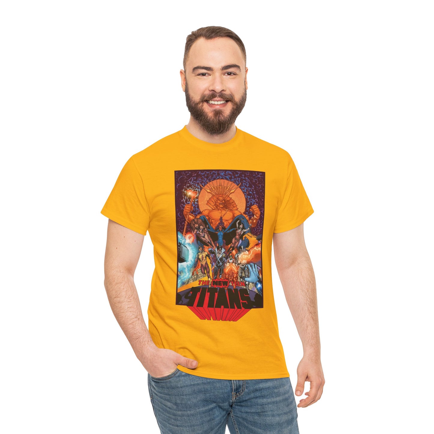 New Teen Titans T-Shirt - George Perez Art - Trigon's Titans - Raven - DC Comics