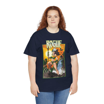 Rogue T-Shirt - Jim Lee Art - X-Men Mutant Member & Leader - Savage Land - 1990s Story - Marvel Comics