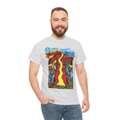 DC Comics Presents #61 T-Shirt - George Perez Art - Superman & OMAC Team-Up - DC Comics