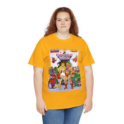 He-Man & She-Ra: A Christmas Special T-Shirt - Masters of the Universe, Princess of Power - Skeletor, Fisto, Orko, Kowl, Madame Razz - Filmation