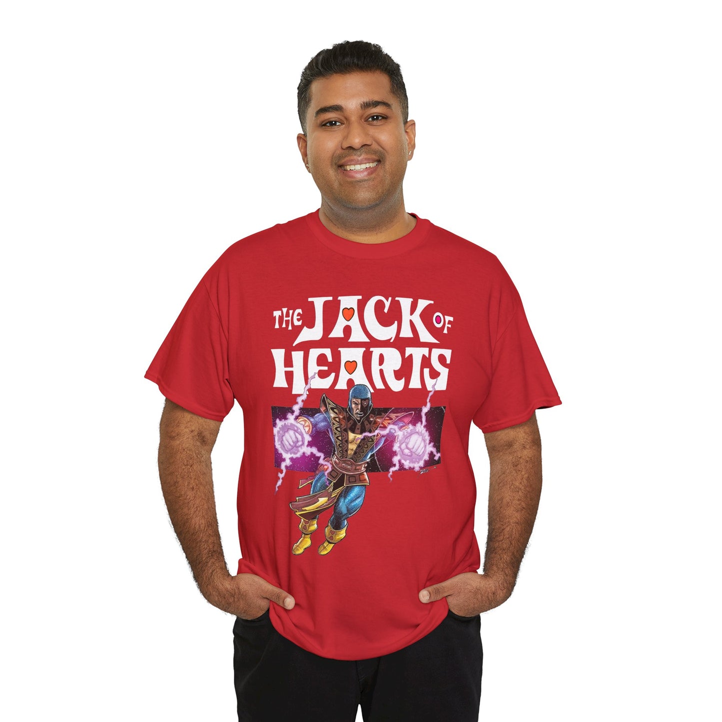 Jack of Hearts T-Shirt - George Perez Art - Marvel Comics - Avengers Member - She-Hulk Boyfriend