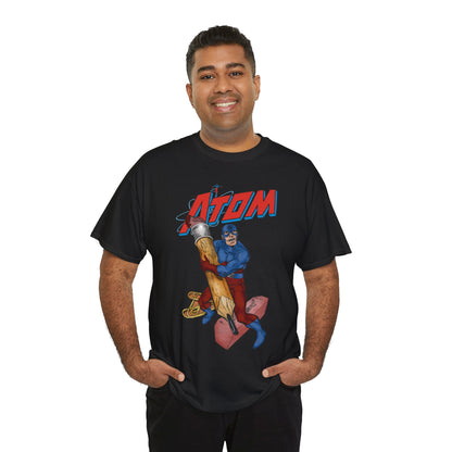 Atom T-Shirt - John Byrne Art - Ray Palmer, Justice League Member - Professor at Ivy University - DC Comics
