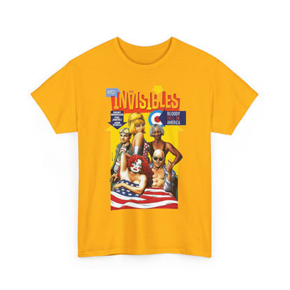 Invisibles: Bloody Hell in America T-Shirt - Brian Bolland Art - DC/Vertigo Comics