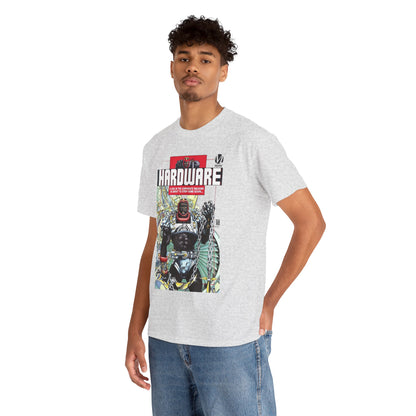 Hardware T-Shirt - Denys Cowan Art - Curtis Metcalf Vs Edwin Alva - Milestone Media - DC Comics