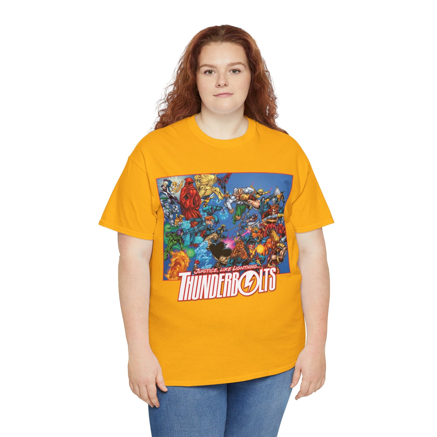 Thunderbolts T-Shirt - Mark Bagley Art - Marvel Comics