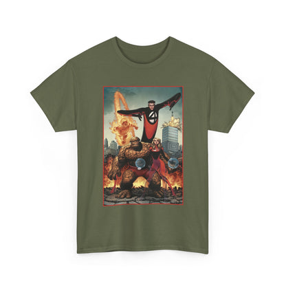 Fantastic Four T-Shirt - Arthur Adams Art - Marvel Comics