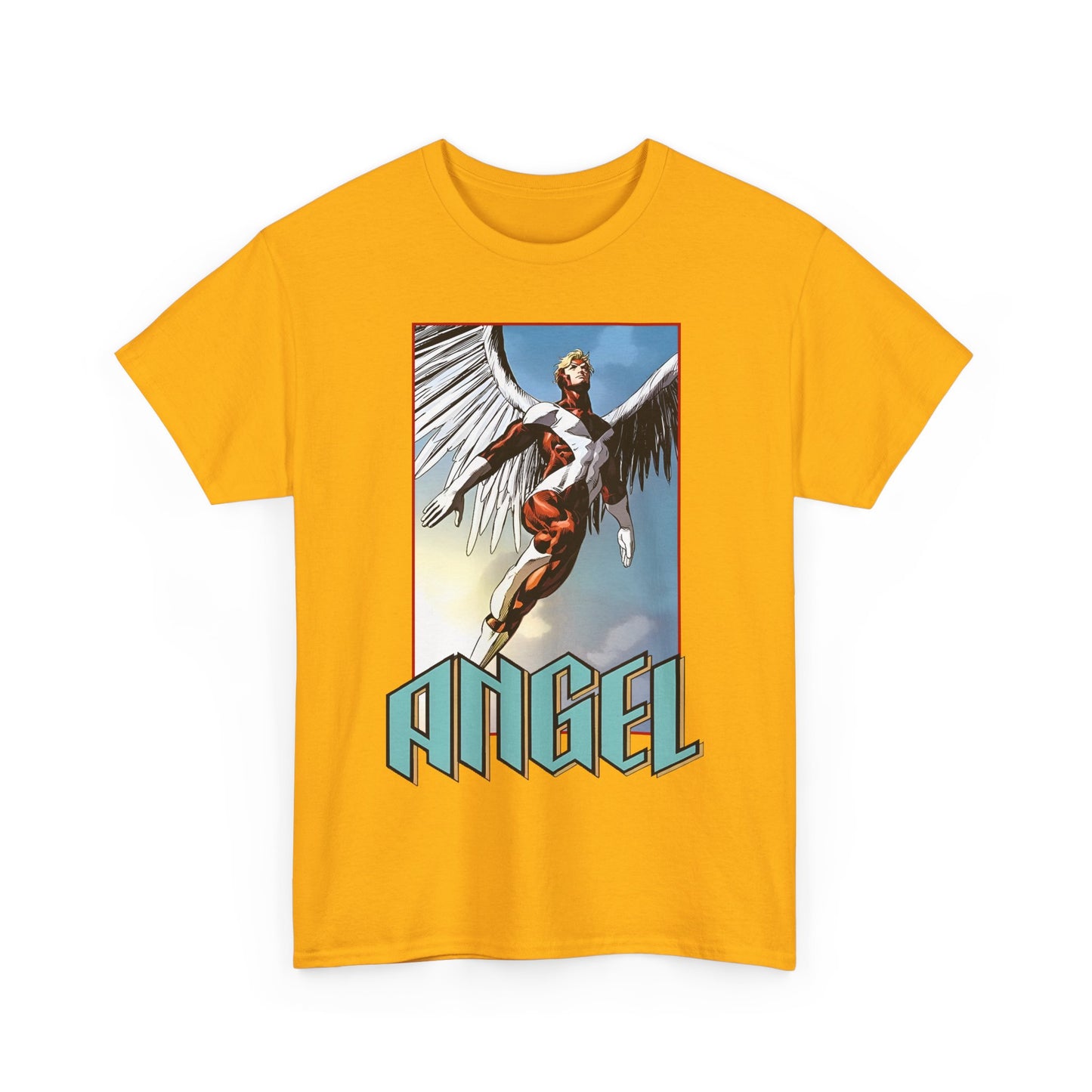 Angel T-Shirt - Mike Deodato Art - Marvel Comics X-Men Member