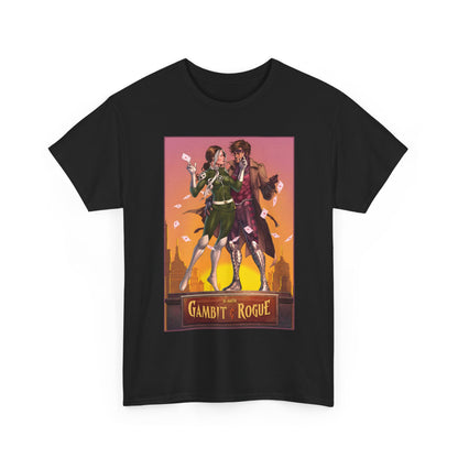 Gambit & Rogue T-Shirt - Mike Choi Art - Popular X-Men Members - Marvel Comics