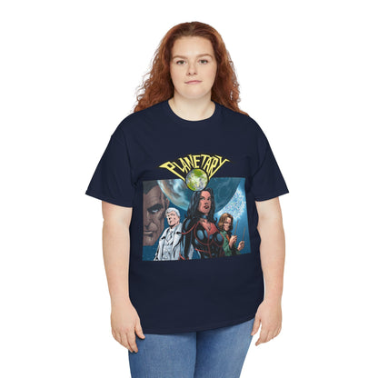 Planetary T-Shirt - Phil Jimenez Art - The Drummer, Jakita Wagner & Elijah Snow - DC Comics/Wildstorm - Ellis Story