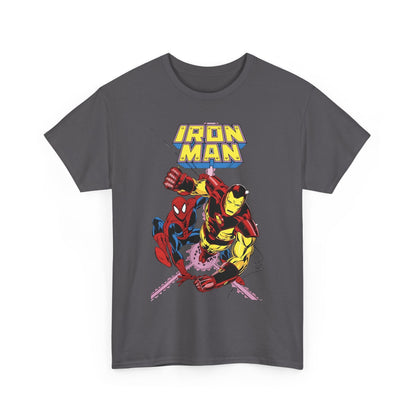 Iron-Man & Spider-Man T-Shirt - Butch Guice Art - Marvel Comics