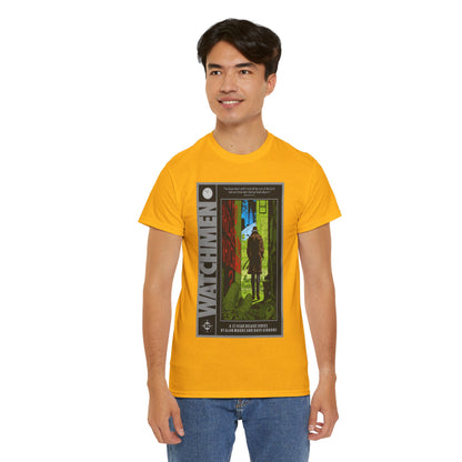 Watchmen Ad T-Shirt - Dave Gibbons Art - Rorschach - DC Comics