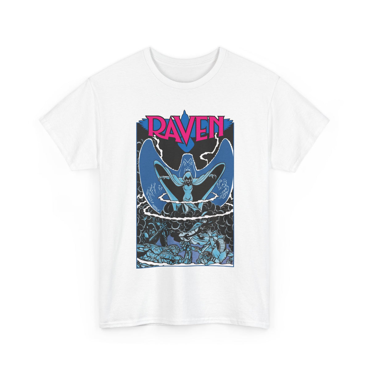 Raven T-Shirt - George Perez Art - New Teen Titans, Trigon - DC Comics