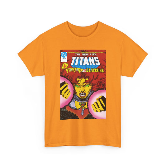 Starfire T-Shirt - George Perez Art - New Teen Titans #23 Cover - DC Comics