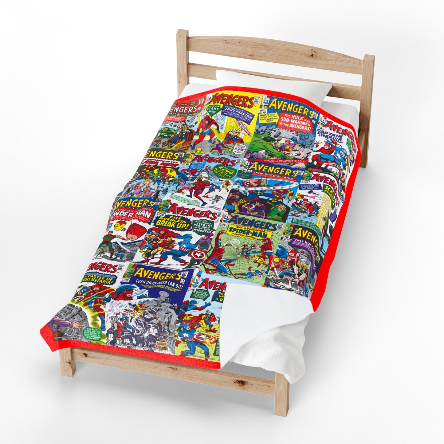 Avengers Blanket - Classic Silver Age Art - Marvel Comics - Soft & Comfy