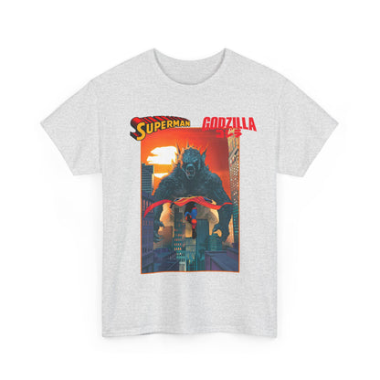 Superman Vs Godzilla T-Shirt - DC Comics - Man of Steel Vs the King of the Monsters