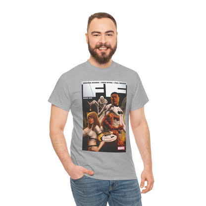 FF #1 T-Shirt - Steve Epting Art - Fantastic Four/Future Foundation - Spider-Man, Mr. Fantastic, Invisible Woman, The Thing - Marvel Comics