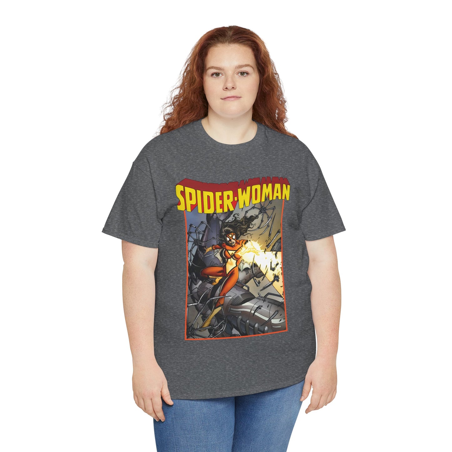 Spider-Woman T-Shirt - George Perez Art - Jessica Drew - Marvel Comics