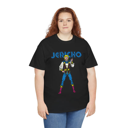 Jericho T-Shirt - George Perez Art - New Teen Titans Member - Son of Deathstroke, Brother of Ravager - DC Comics