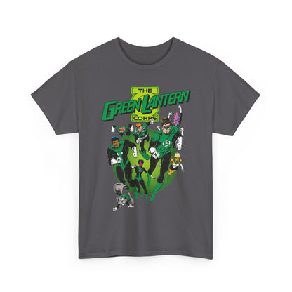 Green Lantern Corps T-Shirt - Joe Staton Art - Hal Jordan, John Stewart, Arisia, Kilowog, Katma Tui - DC Comics