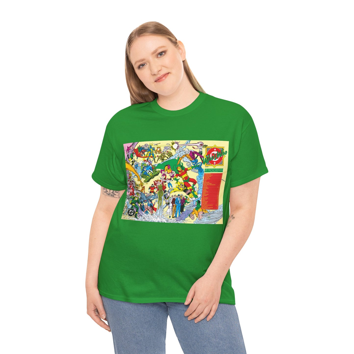 Who's Who in the DC Universe T-Shirt - George Perez Art - Mr. Miracle, Metamorpho - #15 Cover Art - DC Comics