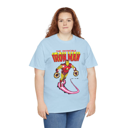Iron Man T-Shirt - George Perez Art - Tony Stark in his Armor - Avengers Member - MCU - Marvel Comics