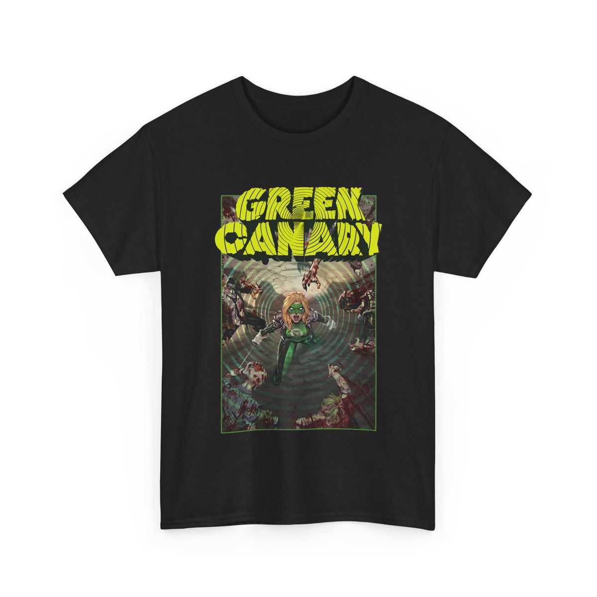 Green Canary T-Shirt - DCeased: War of the Undead Gods #5 Variant Cover Art by Kael Ngu. - Dinah Lance - DC Comics