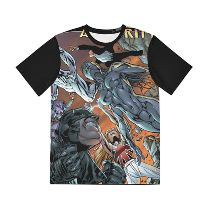 Authority Polyester Tee (All-Over Print) - Bryan Hitch Art - Apollo & Midnighter - Wildstorm/DC Comics