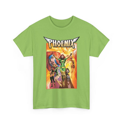 Phoenix T-Shirt - Alan Davis Art - Jean Grey, Marvel Girl, Black Queen, Dark Phoenix - X-Men Founding Member - Marvel Comics
