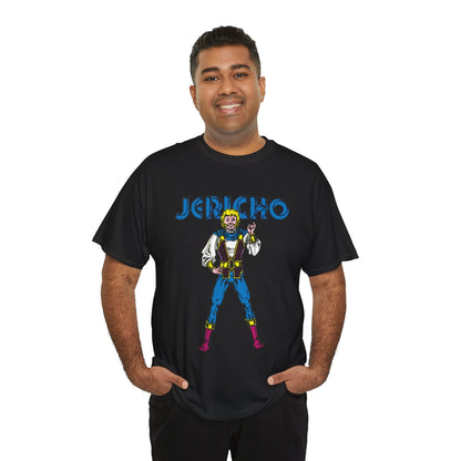 Jericho T-Shirt - George Perez Art - New Teen Titans Member - Son of Deathstroke, Brother of Ravager - DC Comics