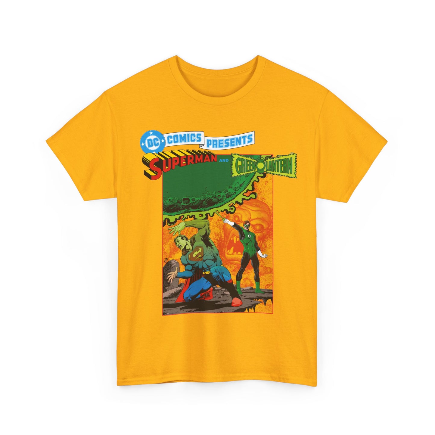 DC Comics Presents #26 T-Shirt - Jim Starlin Art - Superman & Green Lantern Team-Up - DC Comics