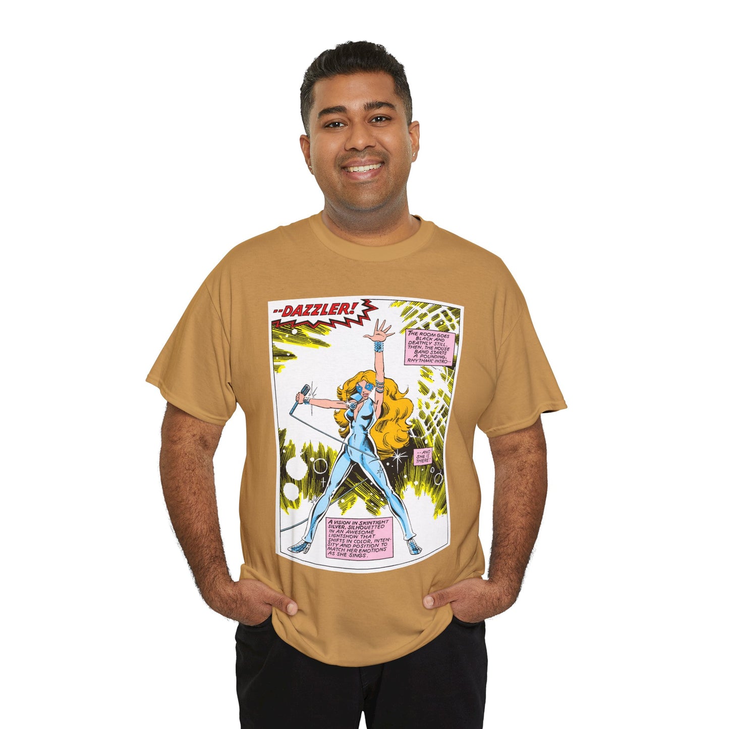 Dazzler T-Shirt - John Byrne Art - Uncanny X-Men #130, Dazzler's First Appearance - Alison Blaire - Marvel Comics