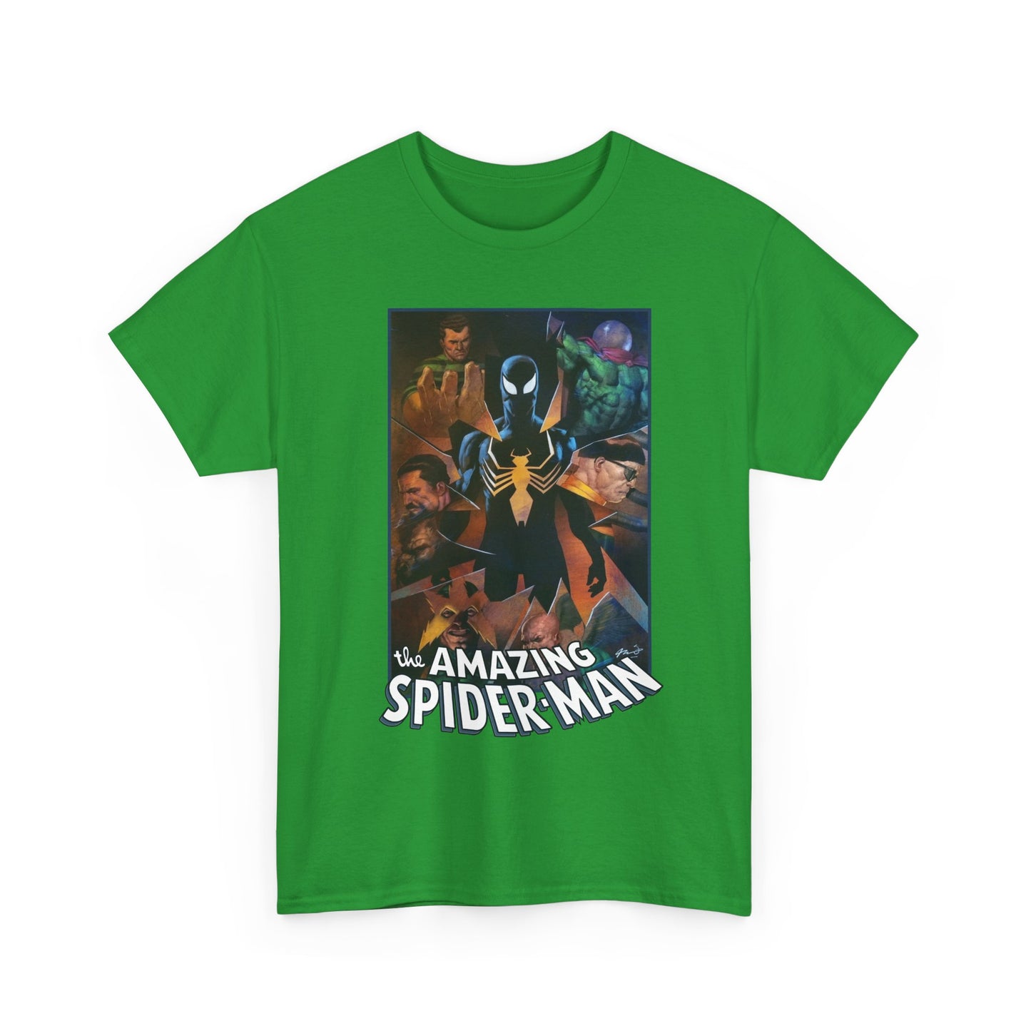 Amazing Spider-Man & Sinister Six T-Shirt - Ariel Olivetti Art - Marvel Comics
