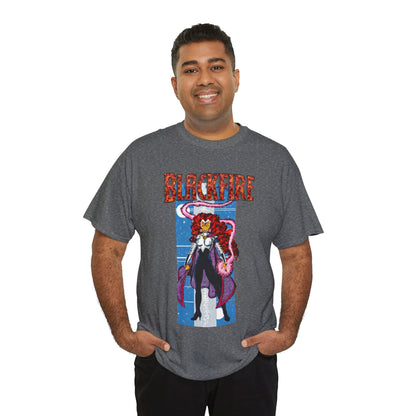 Blackfire T-Shirt - George Perez Art - New Teen Titans Enemy, Starfire's Evil Sister - From Tamaran - DC Comics
