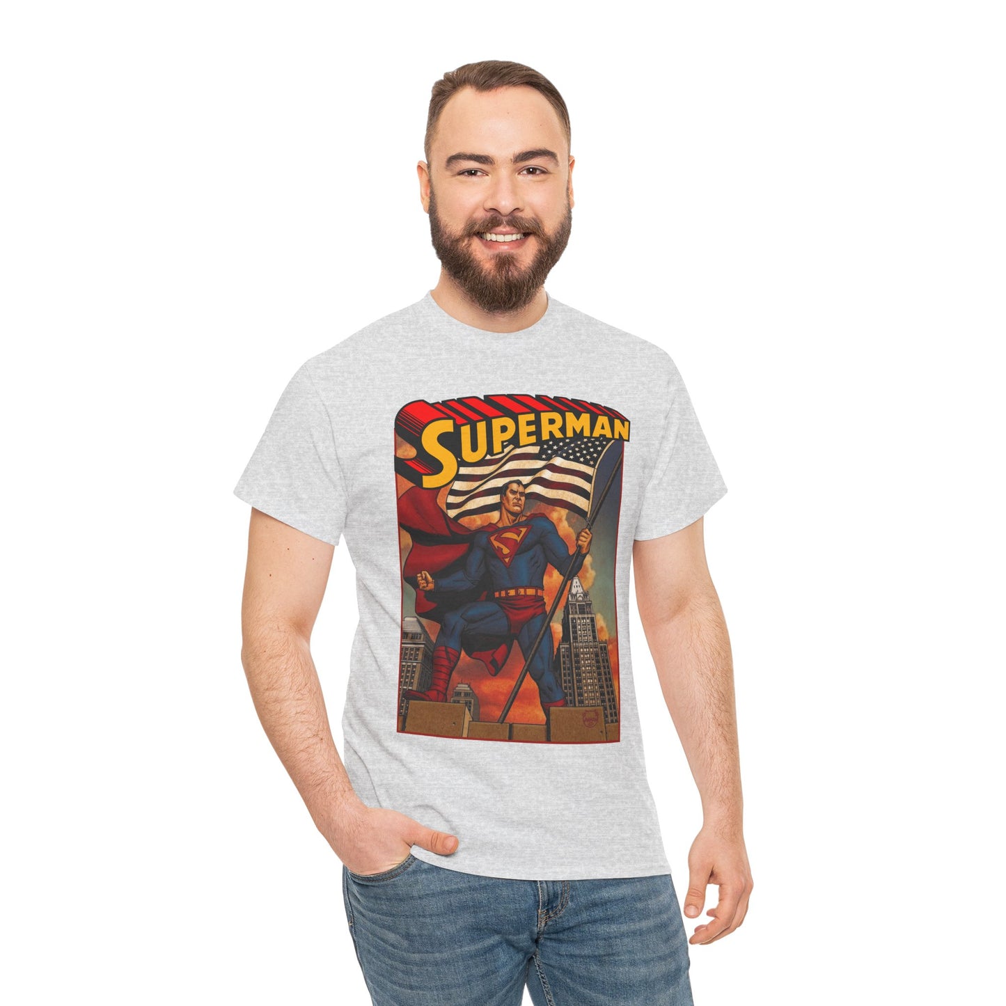 Superman T-Shirt - Dave Johnson Art - The Stranger - DC Comics