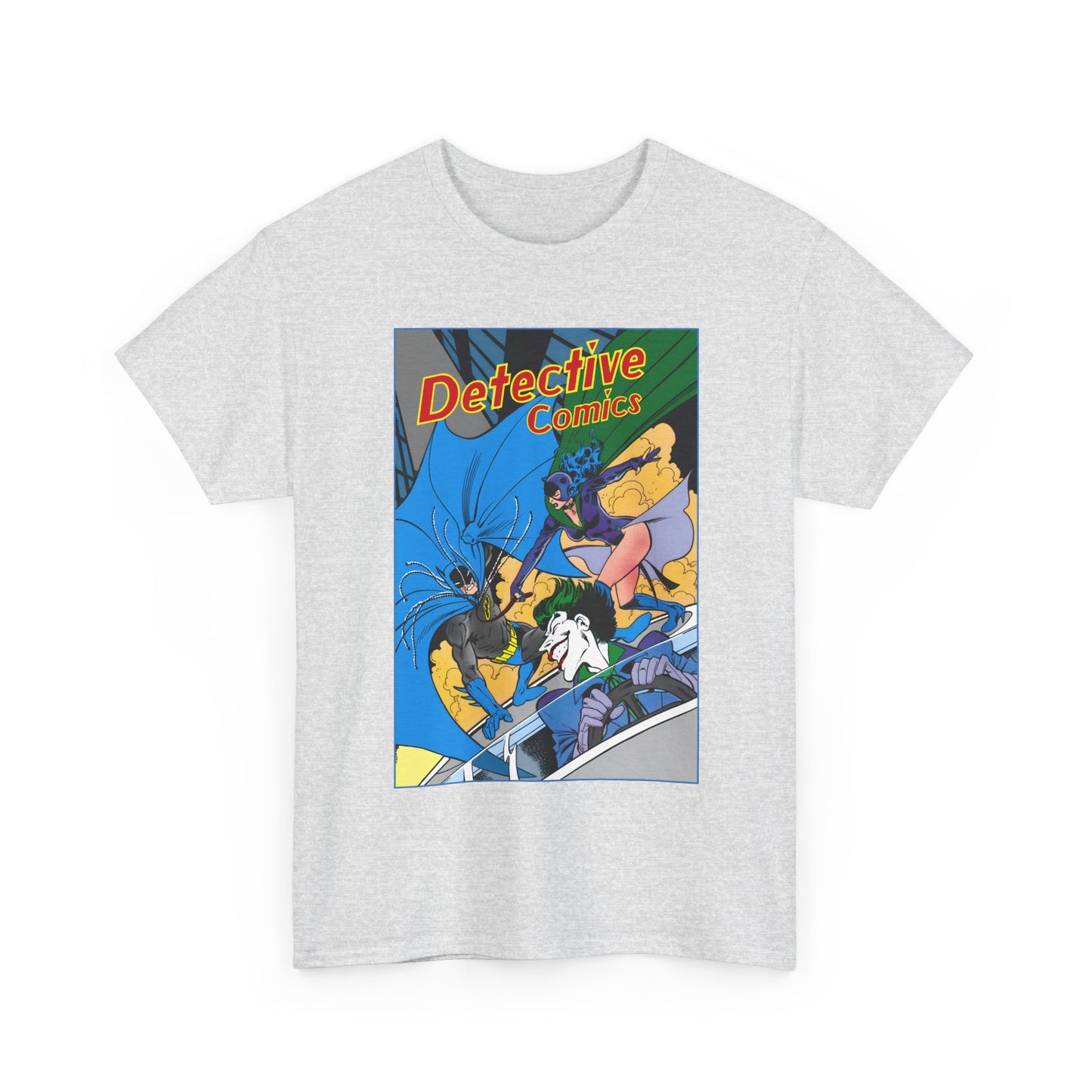 Detective Comics #570 T-Shirt - Alan Davis Art - Batman, Catwoman & Joker - DC Comics