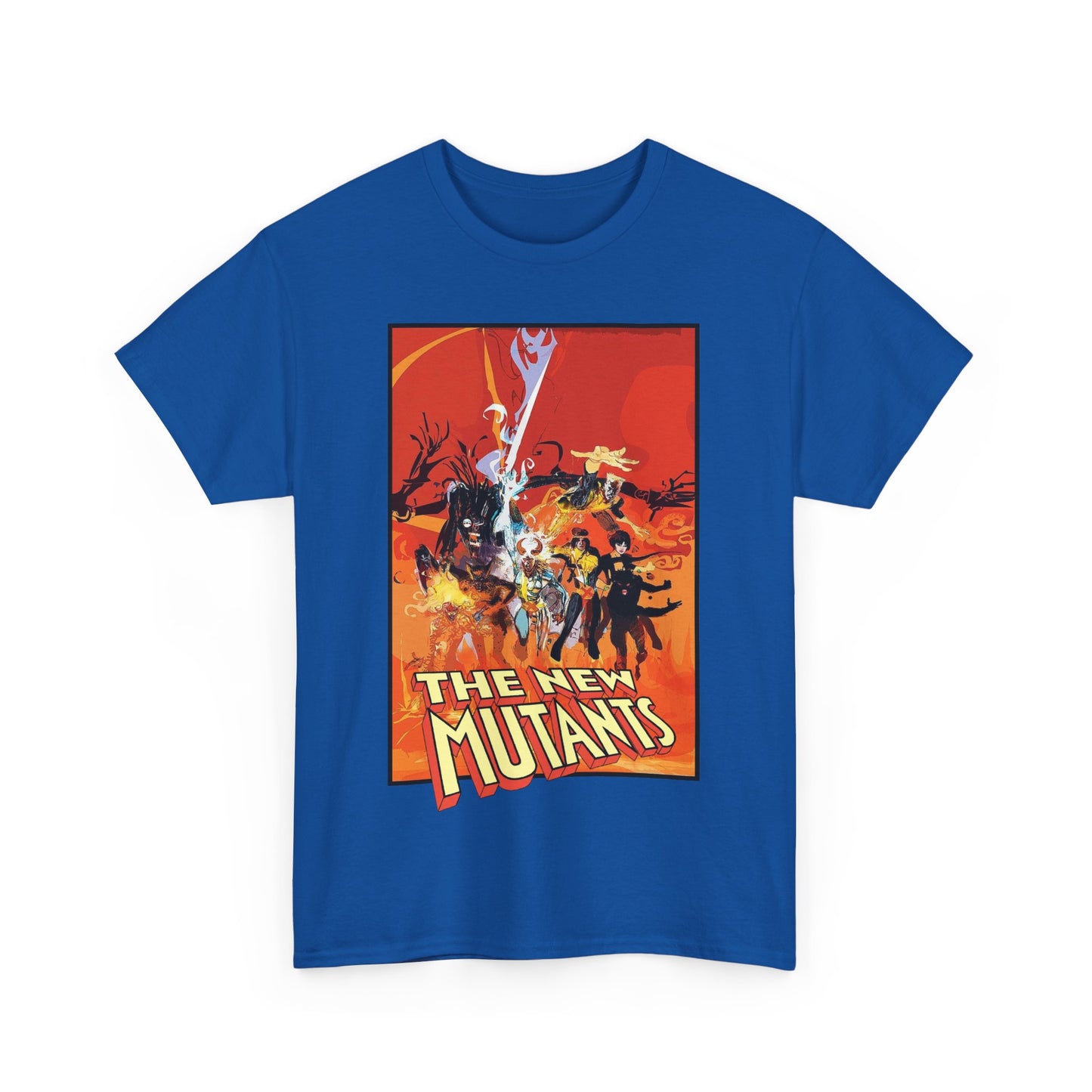New Mutants T-Shirt - Bill Sienkiewicz Art - Marvel Comics - Magik, Warlock, Cannonball, Wolsbane, Sunspot