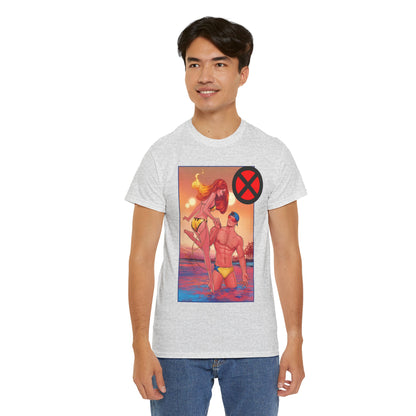 Scott Summers & Jean Grey T-Shirt - Russell Dauterman Art - X-Men - Marvel Comics