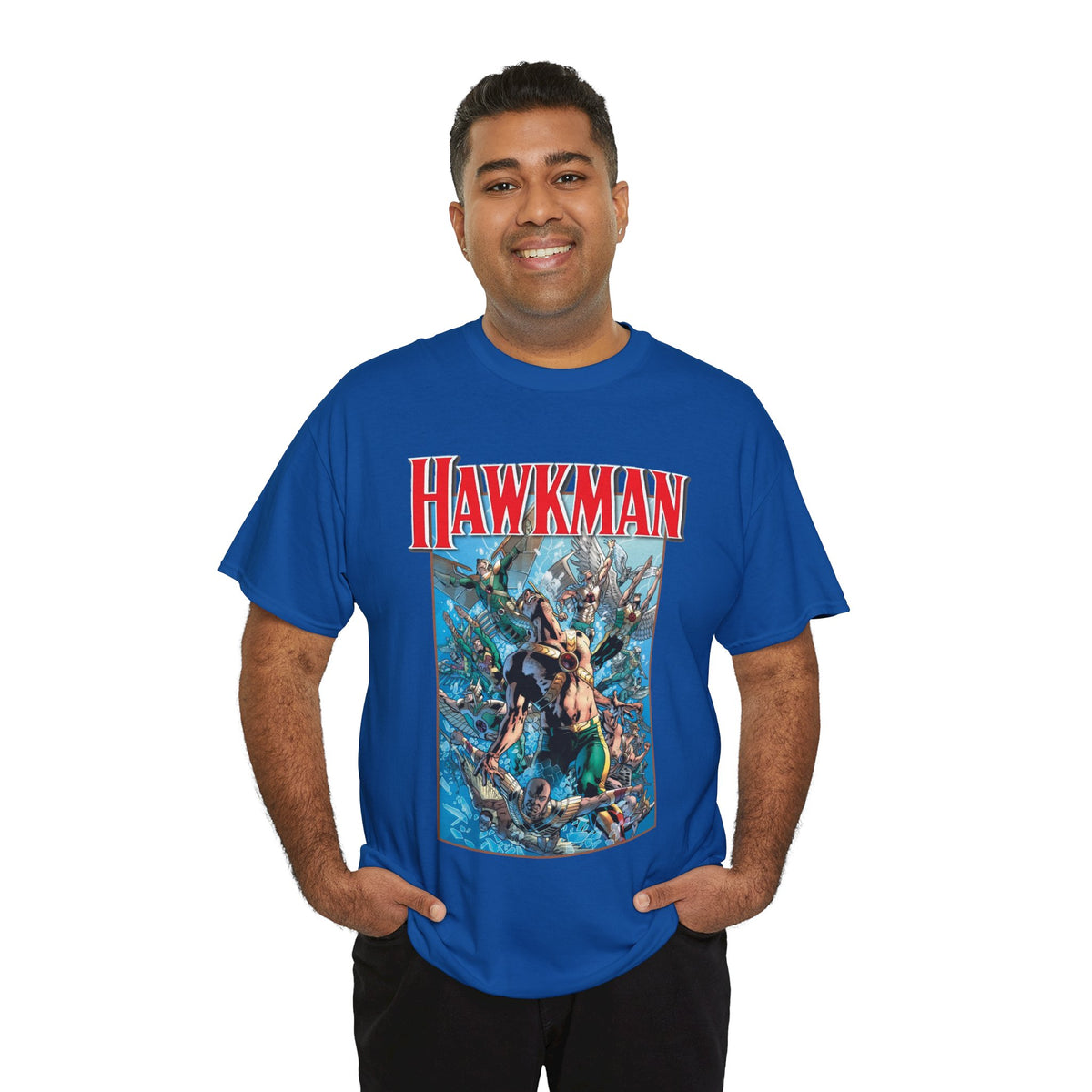 Hawkman T-Shirt - Bryan Hitch Art - DC Comics
