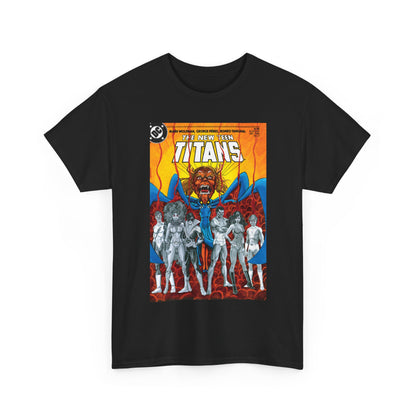 New Teen Titans #4 T-Shirt - George Perez Art - Trigon the Terrible - DC Comics