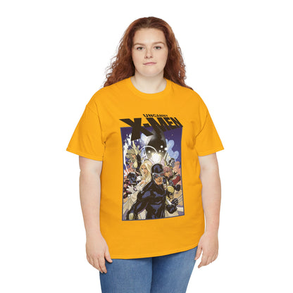 Uncanny X-Men T-Shirt - Terry Dodson Art - Cyclops, Emma Frost, Wolverine, Nightcrawler, Colossus - Marvel Comics