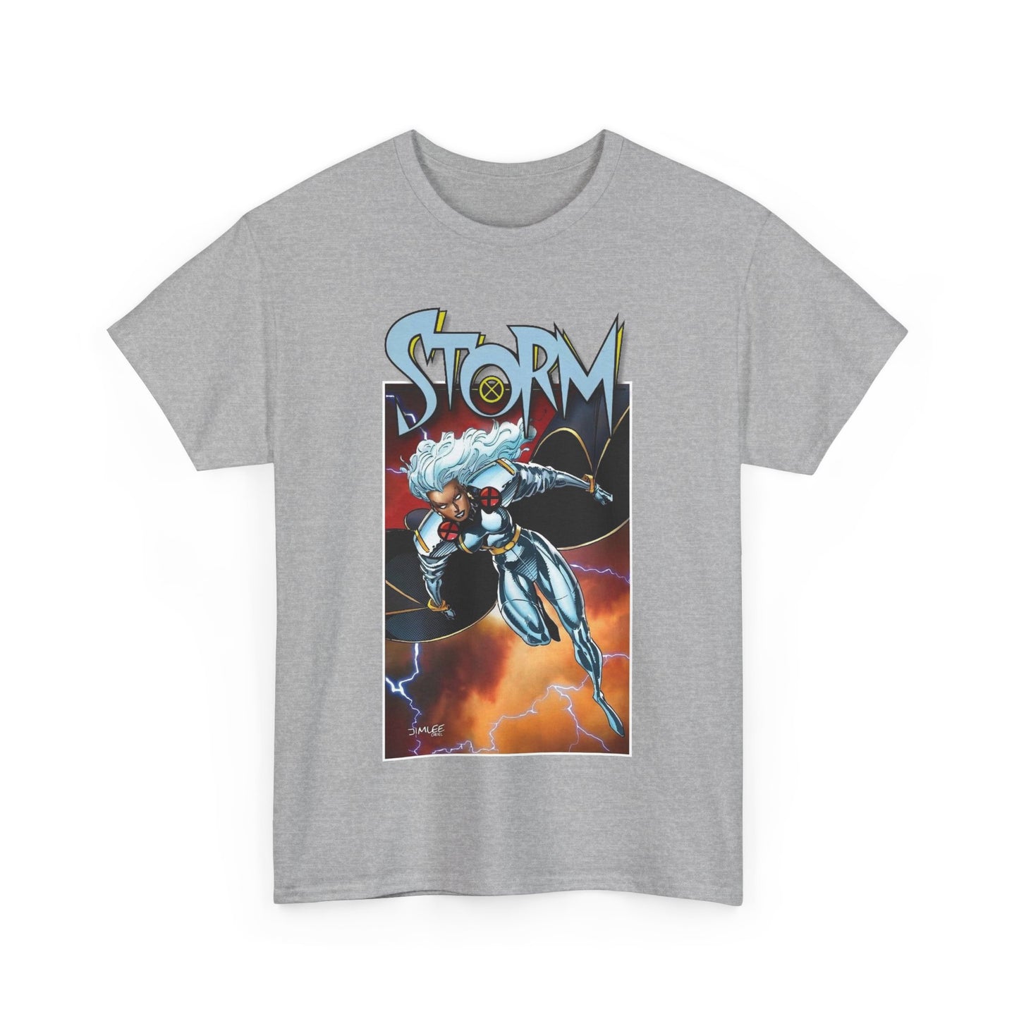 Storm T-Shirt - Jim Lee Art - Ororo - Uncanny X-Men Member & Leader - Heroic Mutant - Marvel Comics