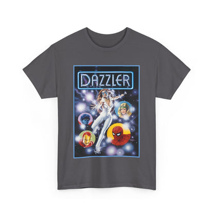 Dazzler T-Shirt - Bob Larkin Art - X-Men Connection - Alison Blaire - Mutant Pop Star - Marvel Comics