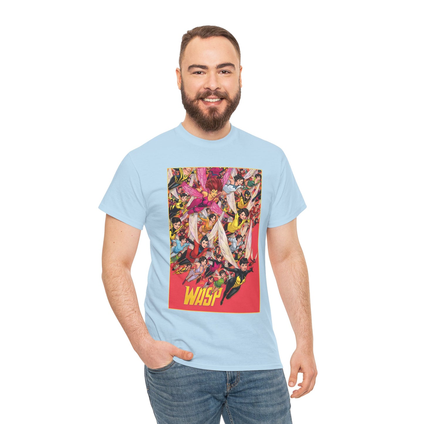 Wasp T-Shirt - Russell Dauterman Art - Avengers Member - Marvel Comics