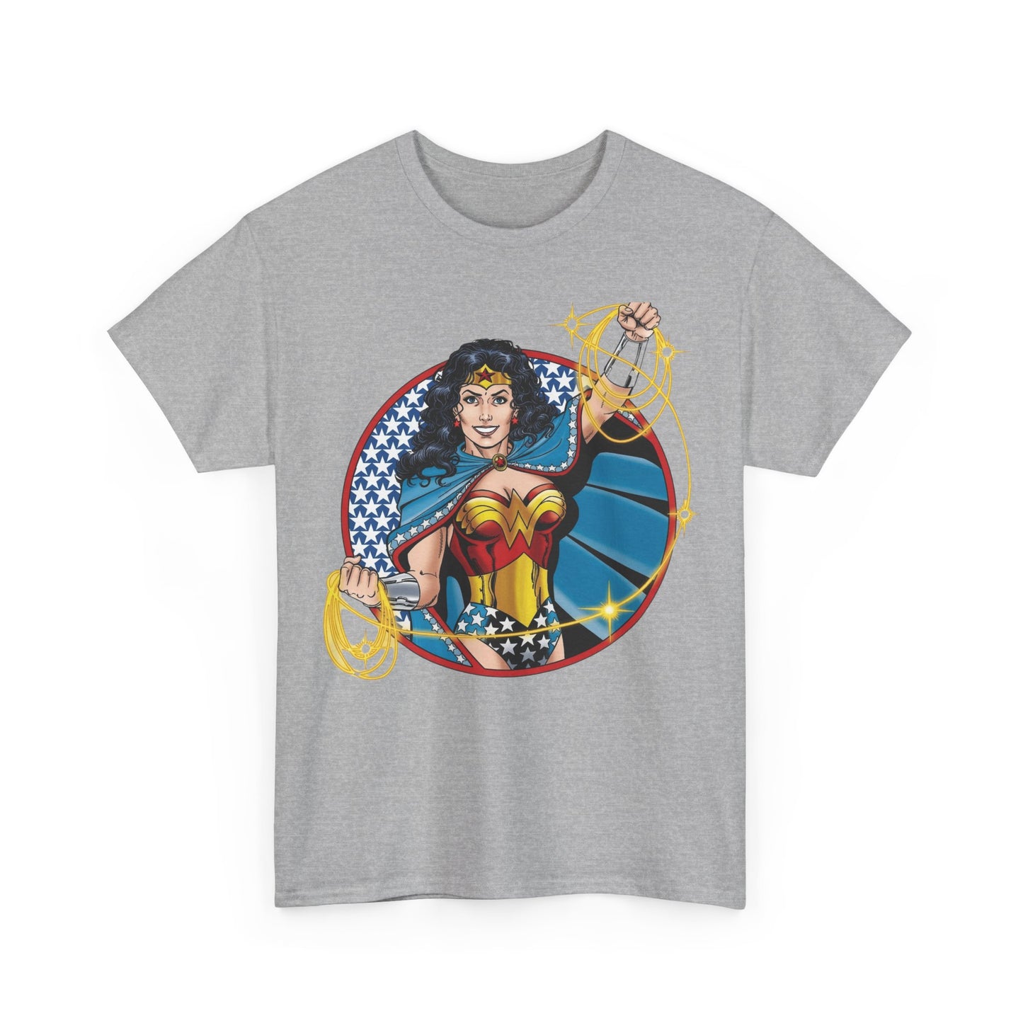 Wonder Woman T-Shirt - George Perez Art - Amazon Princess, Themyscira - DC Comics