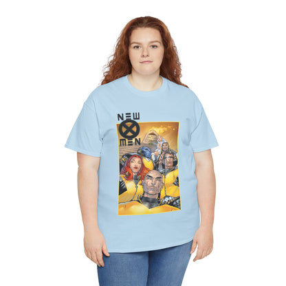 New X-Men T-Shirt - Frank Quitely Art - Cyclops, Jean Grey, Wolverine, Emma Frost, Beast, Professor X - Grant Morrison Run - Marvel Comics